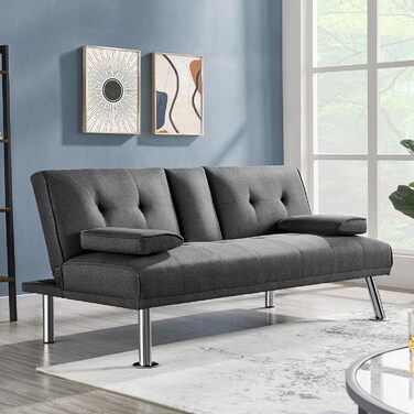 Yaheetech Folding Sleeper Sofa