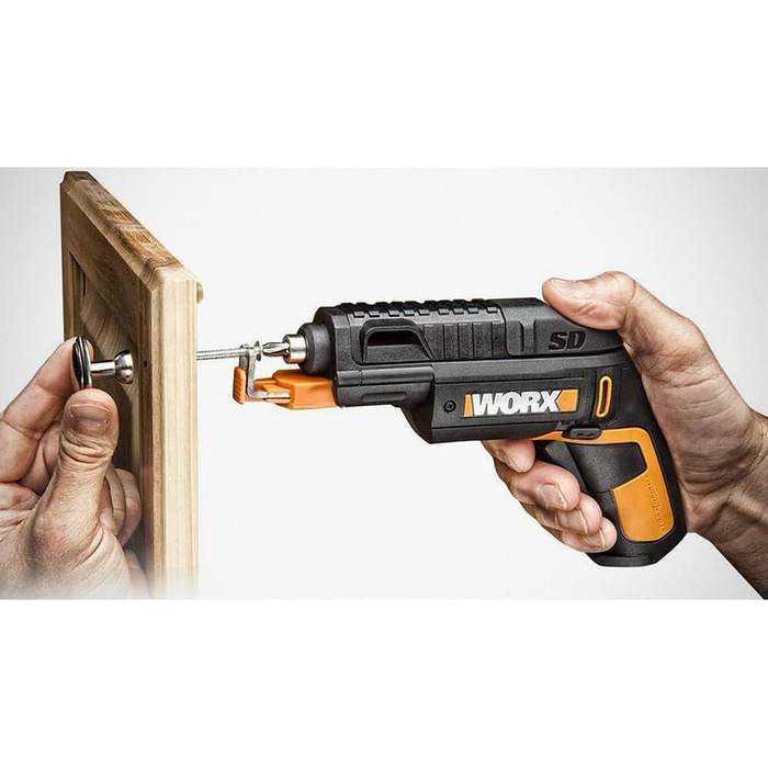 WORX WX121 акумуляторний ударний дриль-шуруповерт 12V – потужний безщітковий набір – 2-швидкісна коробка передач до 38Nm – легкий та компактний – холостий хід 0-450/0-1700 об/хв – з акумулятором, зарядним пристроєм та кейсом (з можливістю заміни патрона)