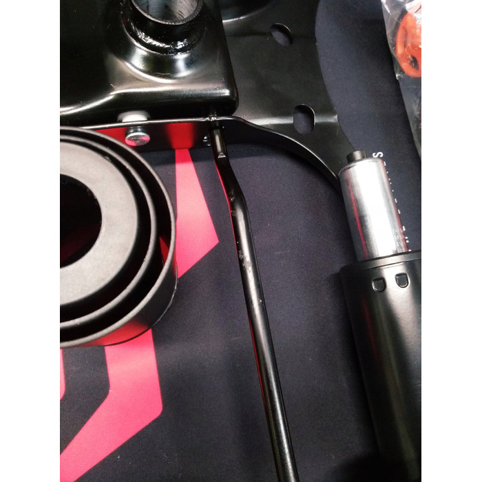 Ігрове крісло Diablo Chairs X-Starter, тканина, чорний