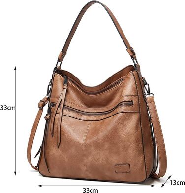 Сумка жіноча через плече та на ручку Shopper Khaki з екошкіри
