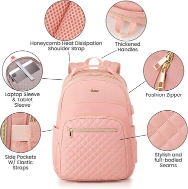 Жіночий рюкзак з відділенням для ноутбука 15.6