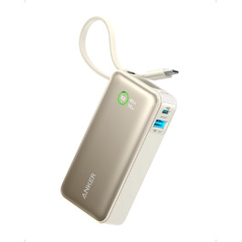 Powerbank Anker Nano 10000mAh з USB-C кабелем, PD 30W, 1xUSB-C, 1xUSB-A, для iPhone, MacBook, Galaxy, iPad, AirPods