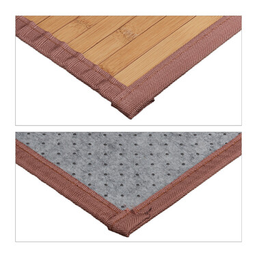 Relaxdays Bamboo Mat Natural