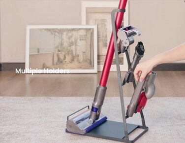 Універсальна підставка для пилососів Dyson, Shark, LG, Samsung, Hoover, Eureka, Rainbow (6 гачків)