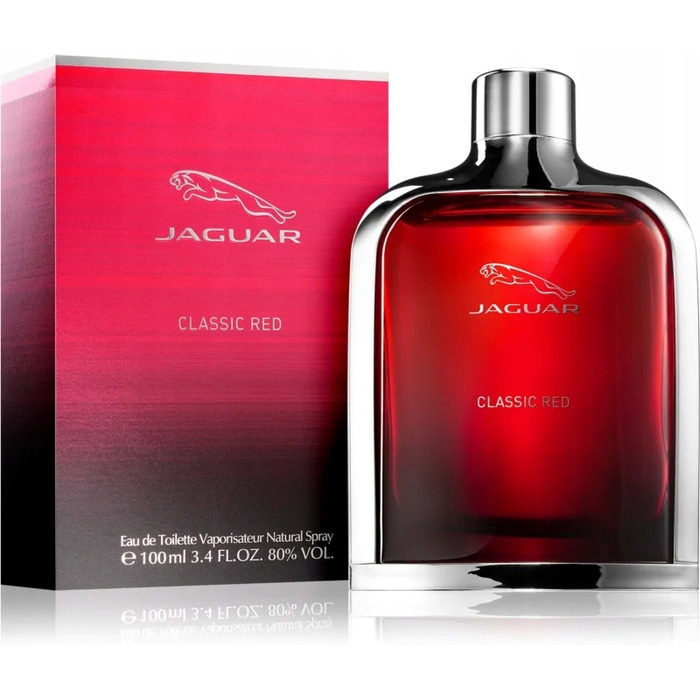 Чоловіча туалетна вода Jaguar Classic Red, 100 мл