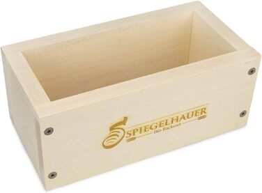 Bäckerei Spiegelhauer Bread Baking Frame Bread Baking Mold Maple Wood Wooden Baking Mold for Bread without Parchment Liner