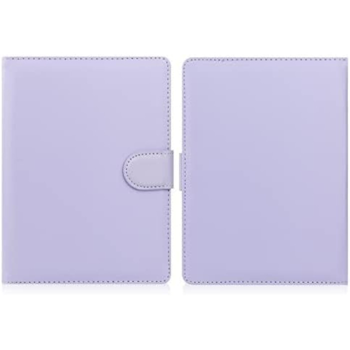 Чохол для Kindle Paperwhite/Kobo Clara HD/Pocketbook/Tolino/Sony E-Reader (6-6.8 дюймів), шкіряний, з підставкою, фіолетовий