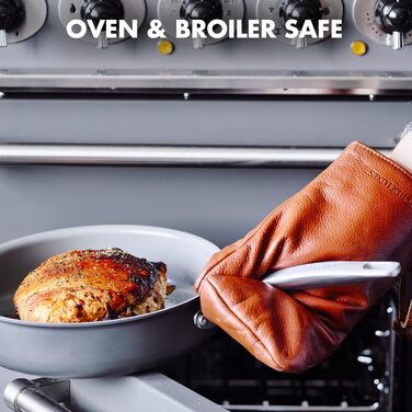 Набір сковорідок GreenPan Chatham: антипригарне покриття, кераміка, 25.4 см та 30.5 см, без PFAS, для плити та духовки, сірий