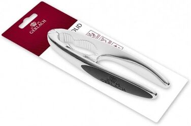 Пресс для часнику Gerlach Ambiente з цинку, сріблястого кольору (Nussknacker)