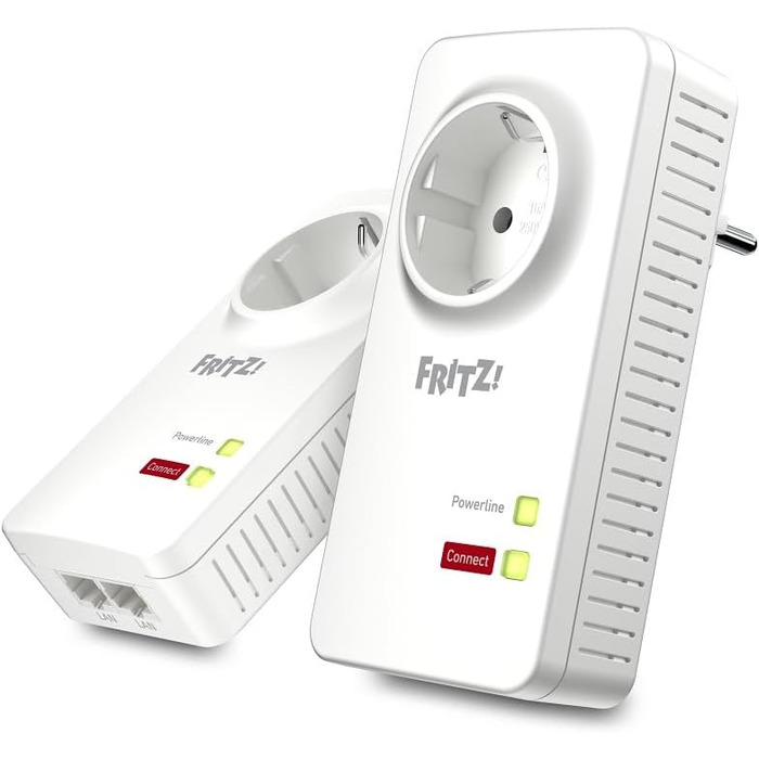Набір AVM FRITZ!Powerline 1220E International: 1200 Мбіт/с, 2x Gigabit LAN