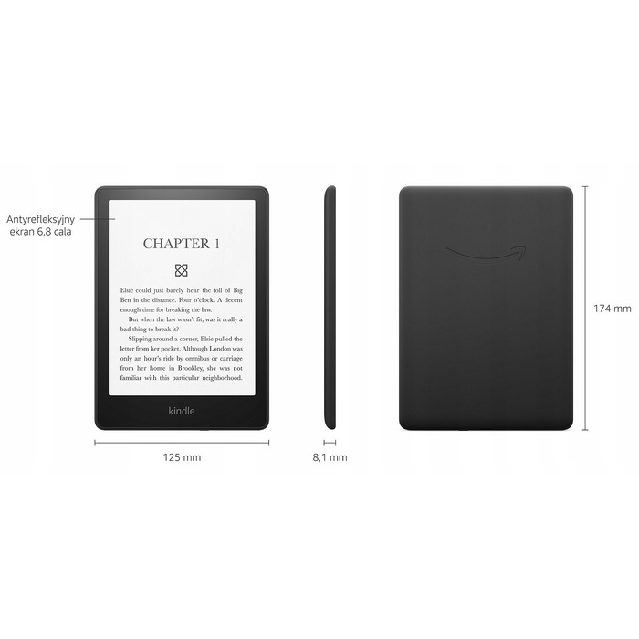 Електронна книга Amazon Kindle Paperwhite 5 16 ГБ 6,8