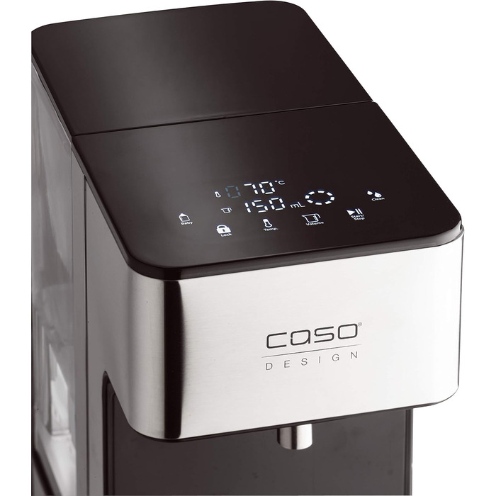 CASO HW 600 - Hot Water Dispenser - Test Result: very good - hot water in seconds, saves up to 50% energy compared to a kettle, suitable for baby food