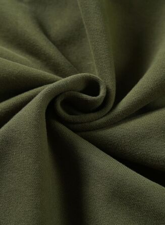 Світшот JMIERR чоловічий з капюшоном, теплий, з кишенею, бавовна, колір зелений