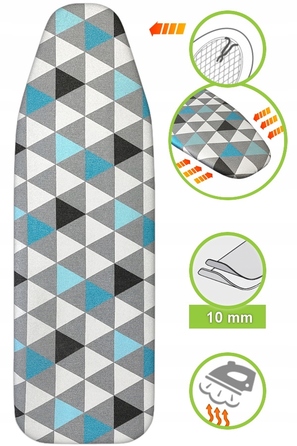 Прасувальна дошка стандартна з рукавом Millena, 130 см x 48 см