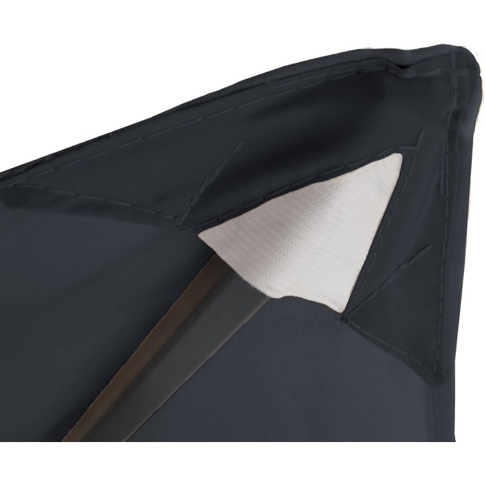 QUICK STAR Replacement Canopy for Garden Pavilion 3x3m Grey RAL 7012 Antique Pavilion Roof Replacement Cover