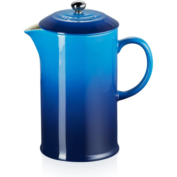 Френч-прес Le Creuset з кам'яної кераміки, 1 л, блакитний Azure