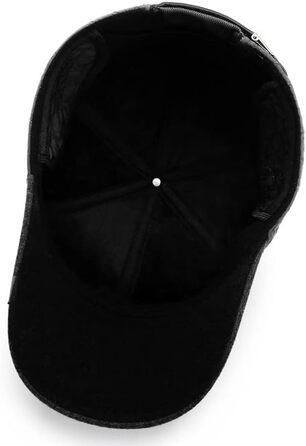 Кепка YAMEE чоловіча зимова з відкидним навушником, унісекс, тепла кепка, чорний колір