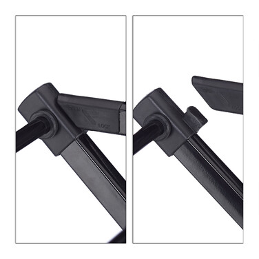 Relaxdays Folding and Extendable Clothes Rack