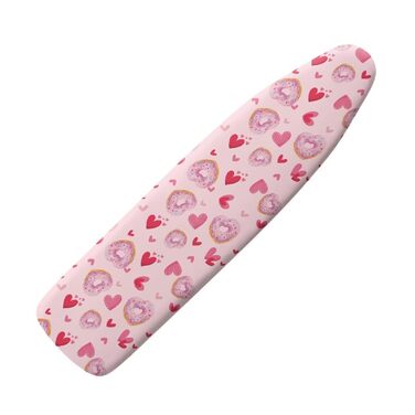 Чохол для прасувальної дошки Belidome 'Pink Love Donut', екстра великий, універсальний