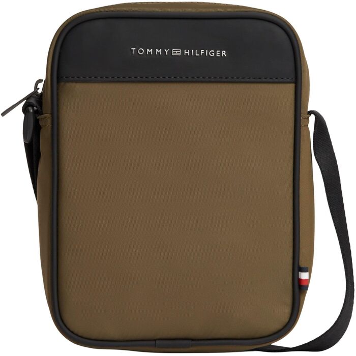 Сумка-месенджер Tommy Hilfiger Repreve Mini Reporter Am0am14150, колір Willow Green (зелений)