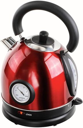 Електричний чайник 1.8л, 1800W, червоний, модель DOD157