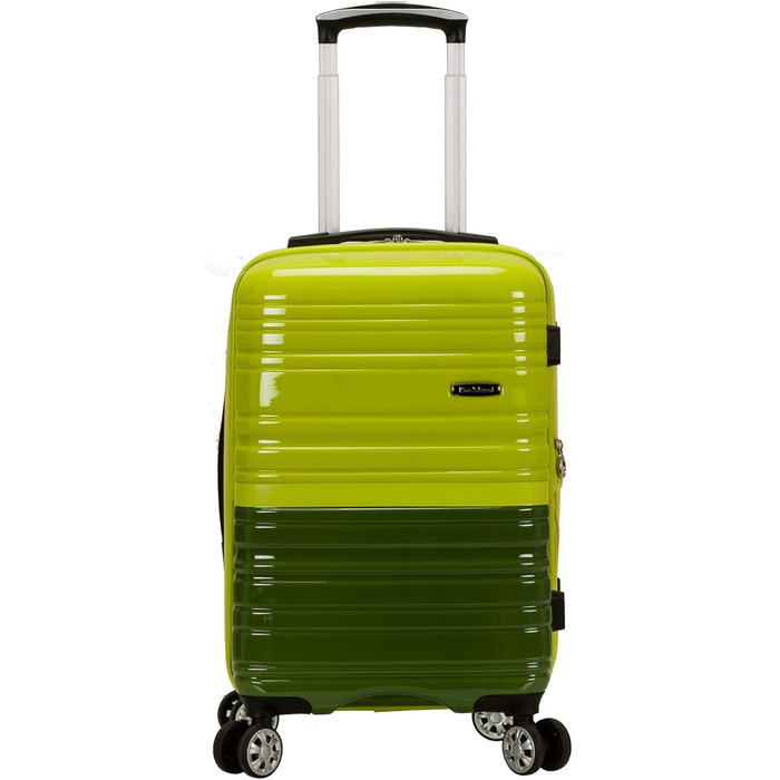 Чемодан Rockland Melbourne Hardside розкладний, спінне колесо, 2 шт. (20'/28'), 2TONEGREEN