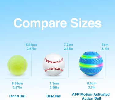 Інтерактивна LED-куля для собак ALL FOR PAWS: активна гра з підсвічуванням, USB-зарядка, для розваг та руху