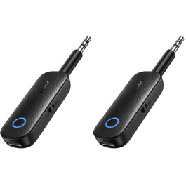Bluetooth адаптер UGREEN 2-в-1 (передавач та приймач) для літака та аудіосистем, набір з 2 шт
