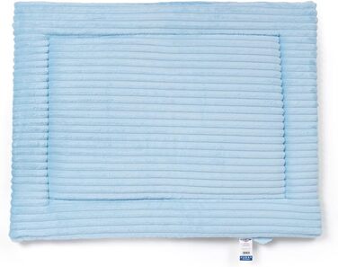 Килимок для собак Wallace & Jone Cardi, 60x45 см, світло-блакитний, для маленьких собак