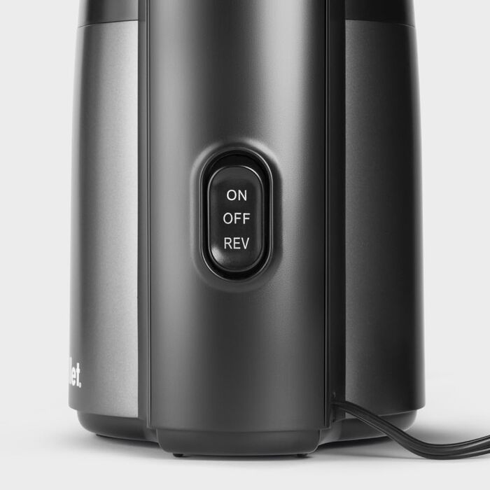 Nutribullet Slow Juicer, Cold Press Juicer, Fruit and Vegetable Extractor, Fruit Juice Press, Daily Use, 1.8 L Pulp Container, Black, NBJ500