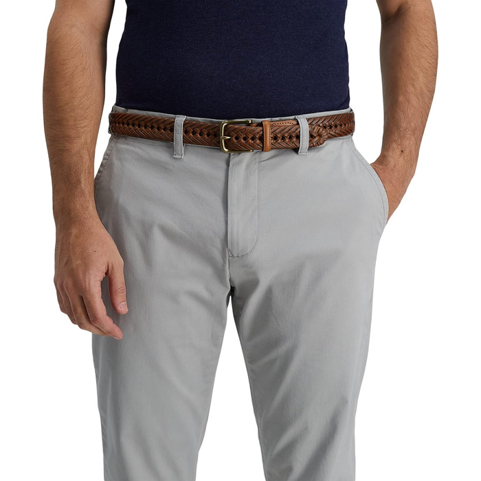 Чоловічий шкіряний ремінь Tommy Hilfiger, розмір M (54, Saddle)