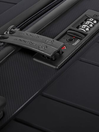 Набір валіз Franky Dallas 3.0 (3 шт.) | Чорний | TSA-замок, 4 колеса, об'єм 36/60/92 л