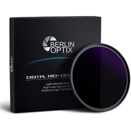 Фільтр ND1000 Berlin Optix Premium 40.5mm для фотографії пейзажів та архітектури