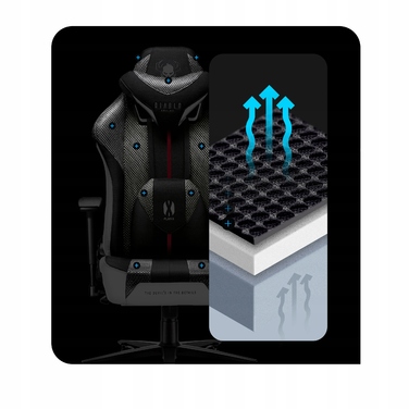 Ігрове крісло Diablo Chairs X-Player 2.0, розмір Normal, тканина, чорне