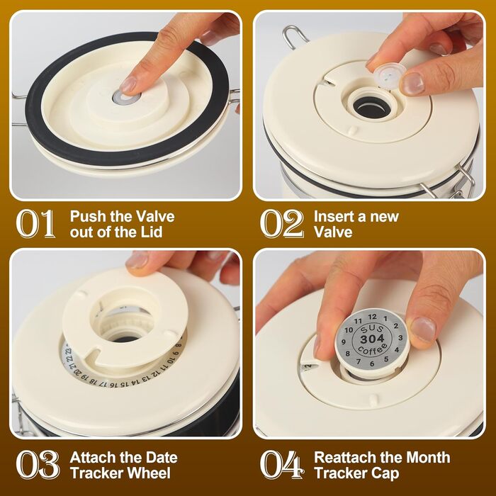 Герметична кавова банка з нержавіючої сталі, 1,8 л, з ложкою, для кави, чаю, горіхів, какао. Збереження свіжості