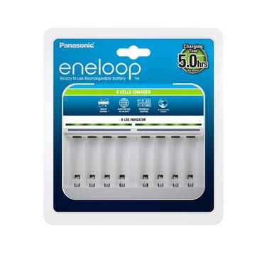 Зарядний пристрій Panasonic Eneloop 52063 для акумуляторів Ni-MH AA/AAA (4 шт.) - Преміум якість