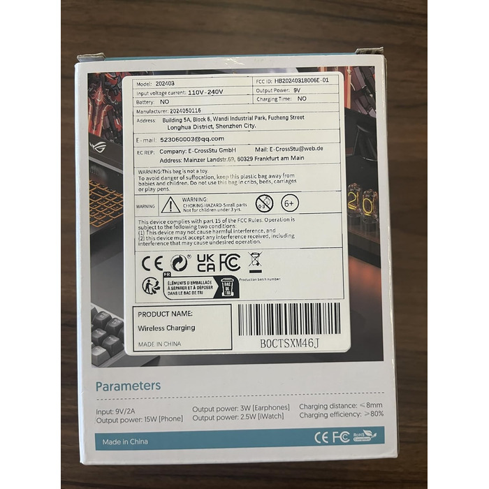 Станція бездротової зарядки 3-в-1 для Apple: iPhone, AirPods, Apple Watch (15W, MagSafe, чорний)