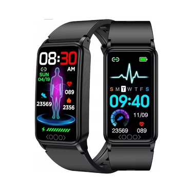 Смарт-годинник Smart-Trend: моніторинг глюкози, температури та ЕКГ, чорний