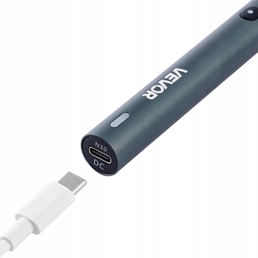 Електрична викрутка VEVOR, набір 48 предметів, 3.7V, 0.5Nm, 350mAh, з LED-підсвіткою