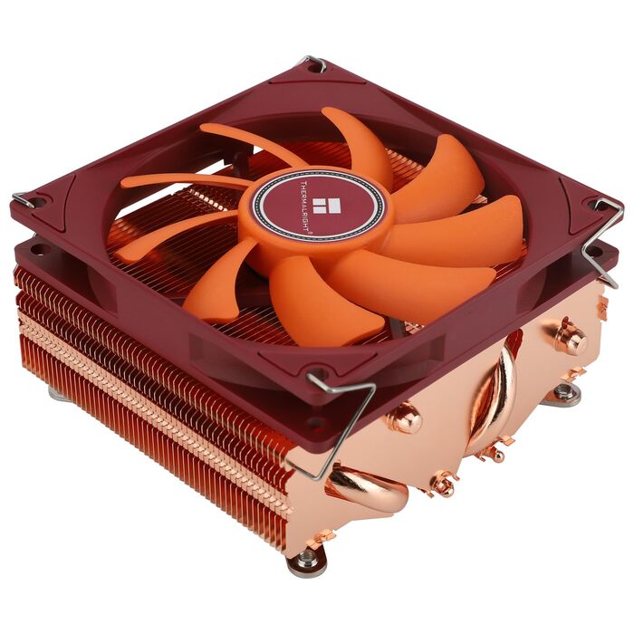 Thermalright AXP90-X53: Низькопрофільний кулер CPU для ITX, 53 мм, PWM вентилятор TL-9015R, технологія AGHP, сумісний з AMD AM4/AM5 та Intel 1700/1150/1151/1155/1156/1200 (модель з чистої міді)