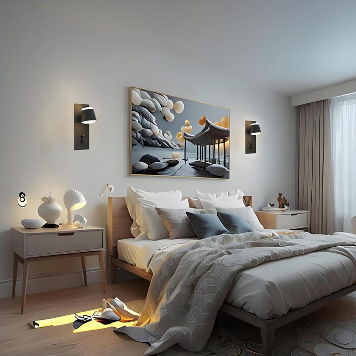 Сучасна LED-стілева лампа Sytmhoe з димуванням, керуванням через додаток, 12W, 960LM, акрил, з пультом, 85-265V, для спальні/вітальні, срібна