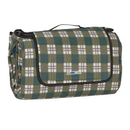 Ковдра для пікніка Relaxdays XXL 200x300 см в клітинку
