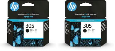 Оригінальний картридж HP 305 чорний (3YM61AE) для принтерів DeskJet 27xx, 41xx, Envy 60xx, 64xx, стандартний, комплект 2 шт.