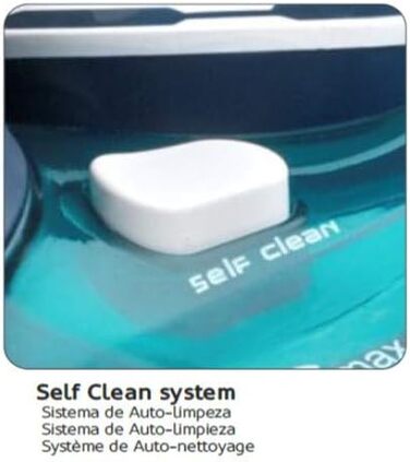 Праска HÆGER ULTRA STEAM 2800: керамічна підошва, захист від накипу та протікання, самоочищення, 2800 Вт