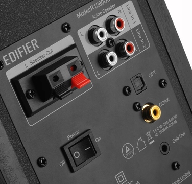 Комплект акустичних колонок 2.0 Edifier R1280DBs, 21 Вт, коричневий