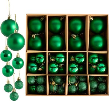 50 шт. ялинкові кулі 