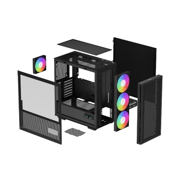 Корпус для комп'ютера DeepCool CH560 Digital ARGB Midi Tower ATX з вікном