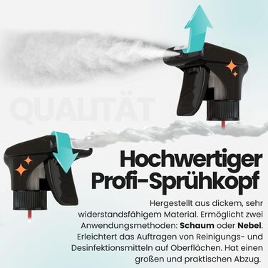 Очищувач для чорної сантехніки та змішувачів Cleangang Black*as*fact, набір 3х500 мл