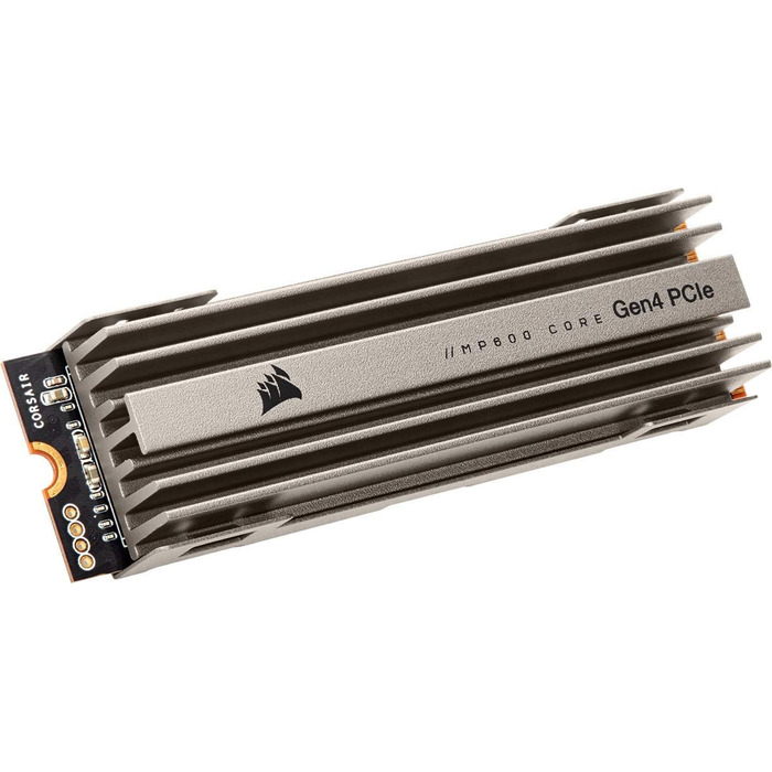 SSD Corsair MP600 CORE 1TB M.2 NVMe PCIe Gen4 - Чорний