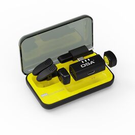 Бездротовий петличний мікрофон OSA для iPhone та iPad, mini Dual з фільтром шуму, для інтерв'ю, Vlog, YouTube (Type C)